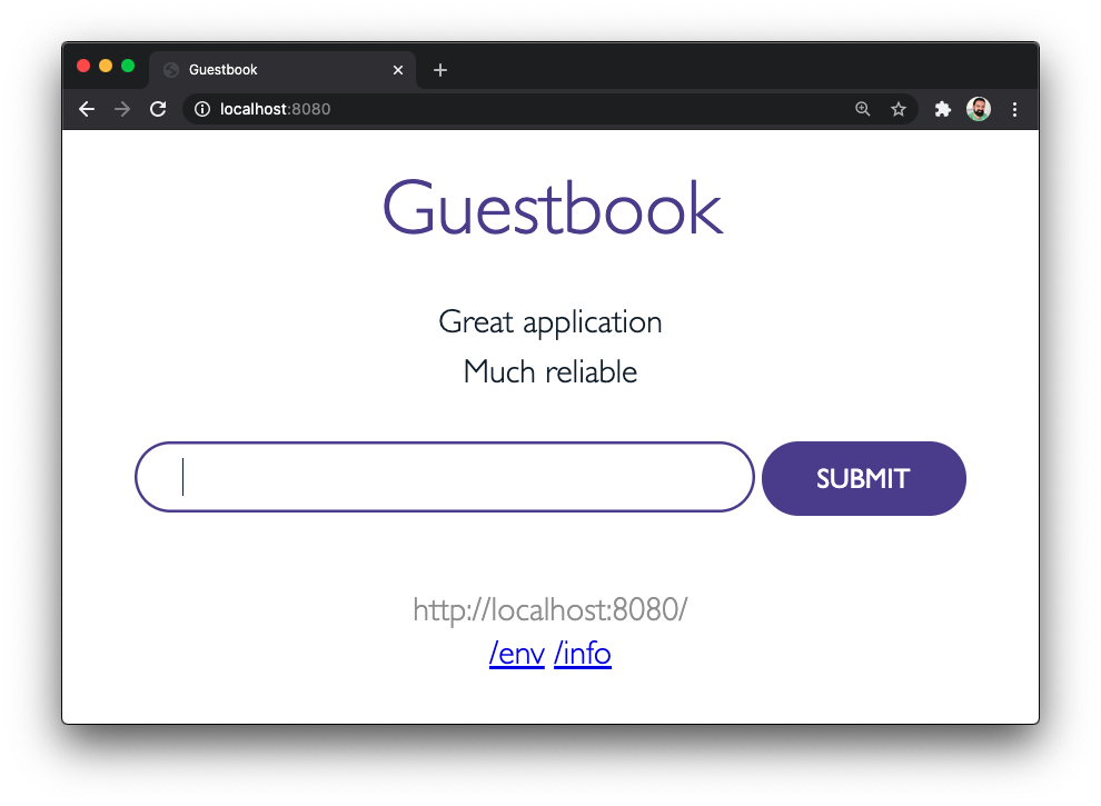Guestbook is live