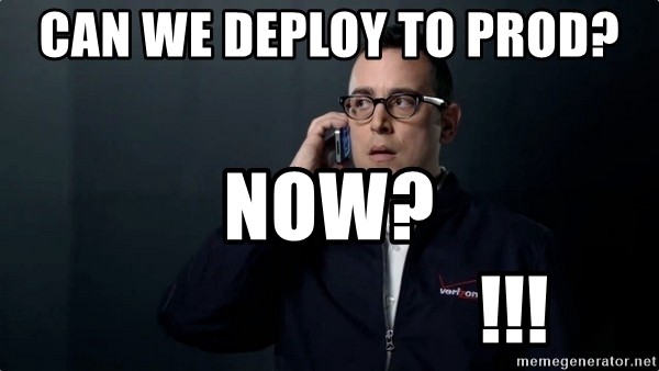Can we deploy to prod?