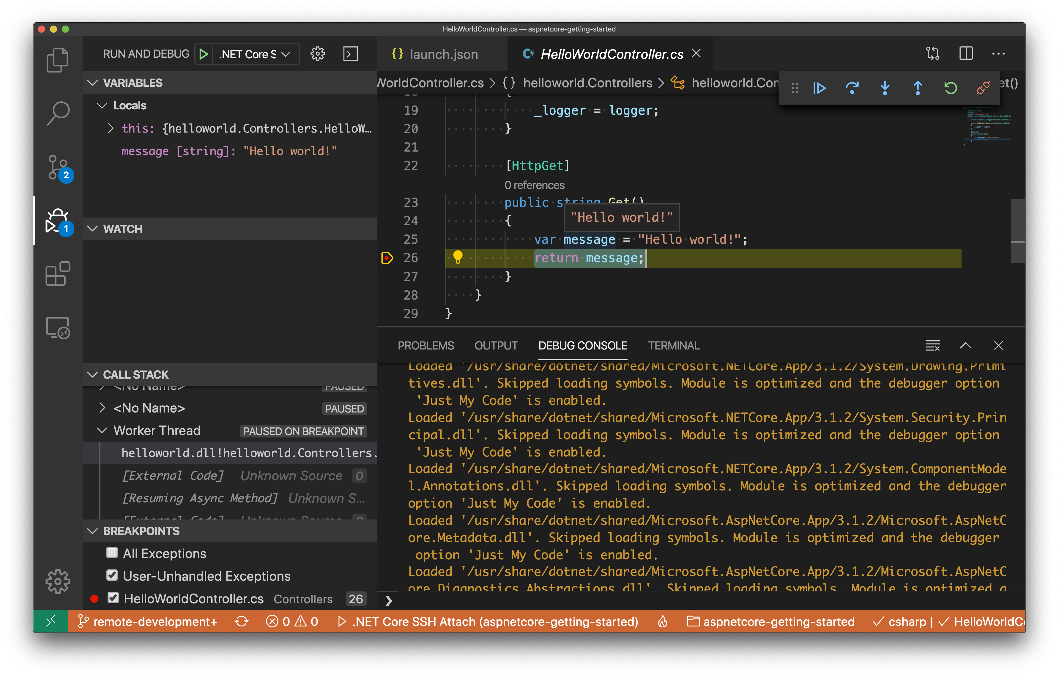VS Code Debugger