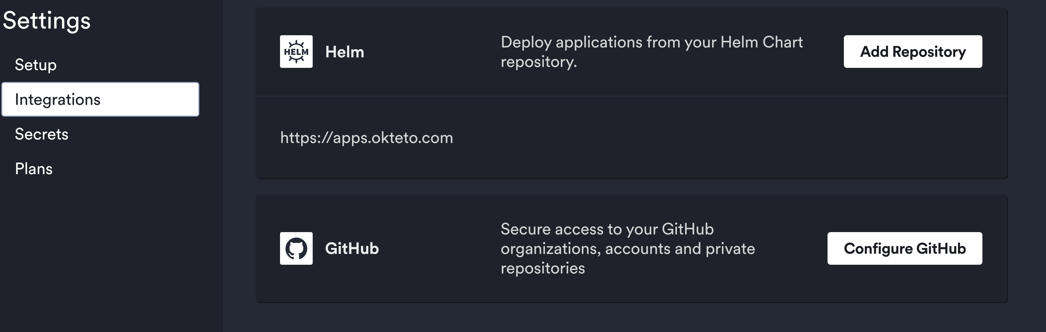 update private repositories